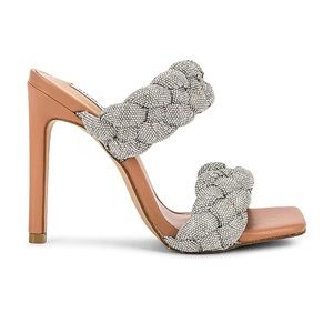 Steve Madden Kenley Heel in Rhinestone. NWOB. Size 8